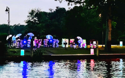 Art in the Park’ lights up riverfront park in Riverhead